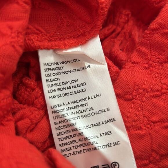 FREE PEOPLE‎ ANTHROPOLOGIE LADY BUG LONG SLEEVE SHIRT SIZE XS - Picture 6 of 7